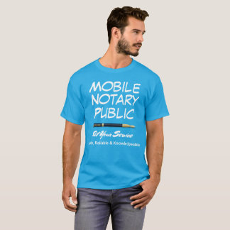 Mobiele Notarische Ondertekeningsagent T-Shirt