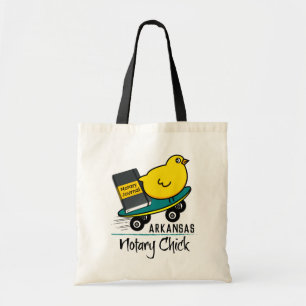 Mobiele notarisskateboard Arkansas Tote Bag