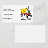 Mobiele ringloopwagen met notaris Gepersonaliseerd Visitekaartje (Voorkant / Achterkant)