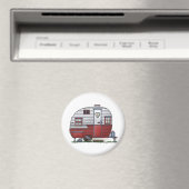 Mobiele Scout Camper Magnet Magneet (Insitu (Vaatwasser))