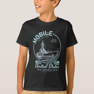 MOBIELE STAD ALABAMA - VS ALABAMA BATTLESHIP T-SHIRT