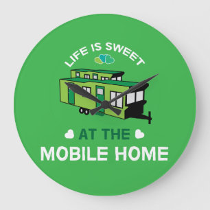 Mobiele startpunten Statische caravans Nieuw sta Grote Klok