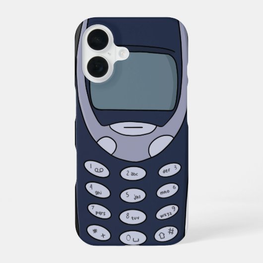 mobiele telefoon iPhone 16 hoesje (Achterkant)