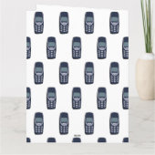  mobiele telefoon kaart (Achterkant)