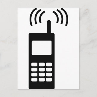 mobiele telefoon mobiel handig briefkaart