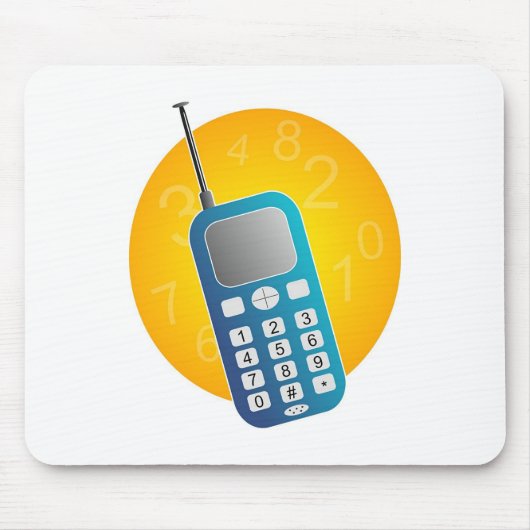 Mobiele telefoon muismat (Voorkant)