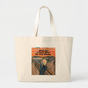 Mobiele telefooncel grote tote bag