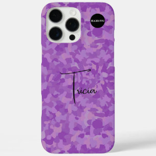 Mobiele telefoonhoes Paarse Camouflage HAMbyWG iPhone 16 Pro Max Hoesje
