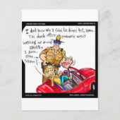 Mobiele-telefoonstuurprogramma Funny T - shirts Mo Briefkaart (Voorkant)