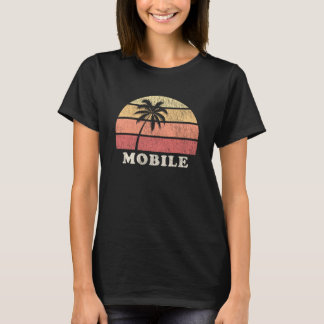 Mobile AL 70s Retro Throwback T-shirt