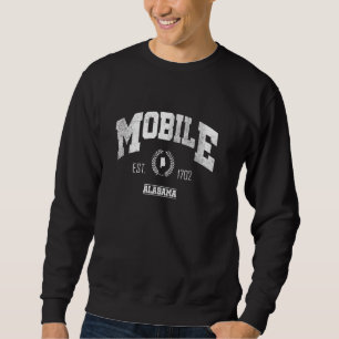 Mobile AL Alabama Throwback Trui