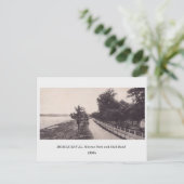 Mobile Alabama AL, Monroe Park 1900 Briefkaart (Staand voorkant)