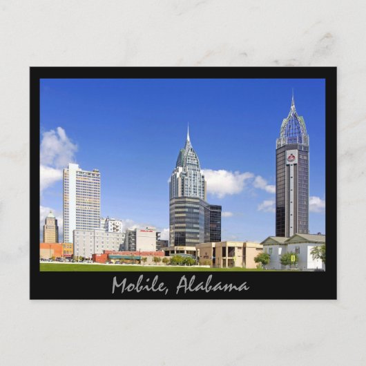 Mobile, Alabama Briefkaart (Voorkant)