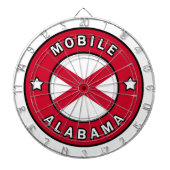 Mobile Alabama Dartbord (Voorkant)