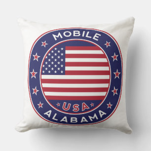 Mobile, Alabama Kussen