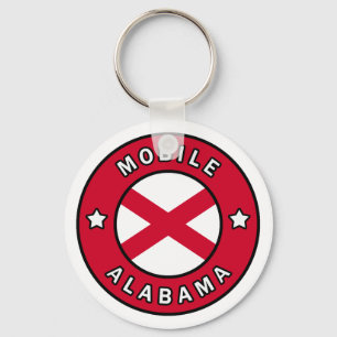 Mobile Alabama Sleutelhanger