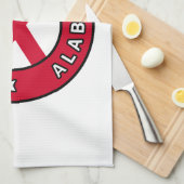 Mobile Alabama Theedoek (Quarter Fold)