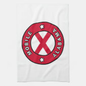 Mobile Alabama Theedoek (Verticaal)