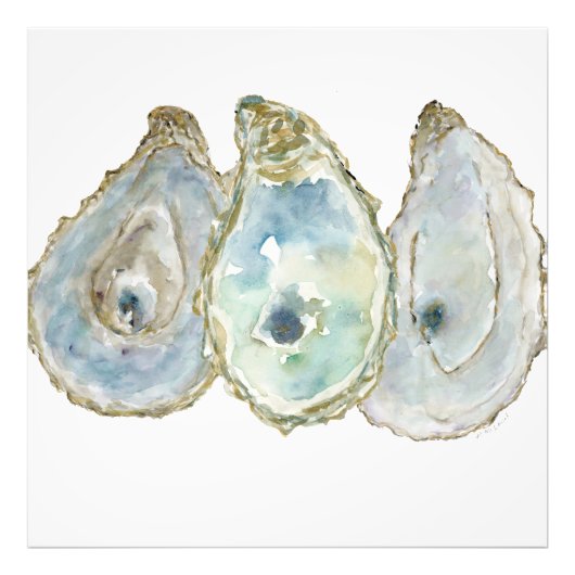 Mobile Bay Oesters-3 Foto Afdruk (Voorkant)