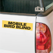 Mobile Bird Blind Bumpersticker (Op Truck)