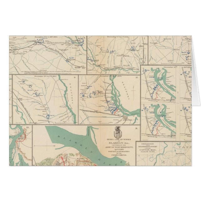 Mobile, Blakely, Messinger's Ferry-Canton (Devant horizontal)