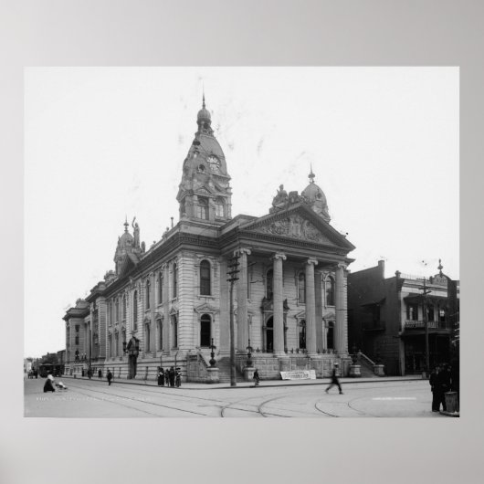 Mobile County Courthouse Poster (Voorkant)