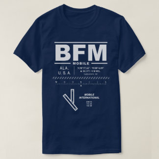 Mobile International Airport BFM T-shirt