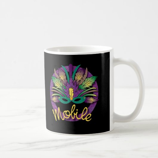 Mobile Mardi Gras Mug (Droite)