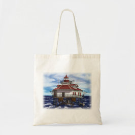 mobile middle bay lighthouse tote bag