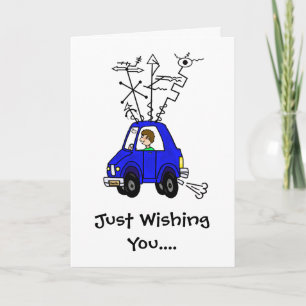 Mobile Rig Funny Ham Radio Birthday Card Kaart