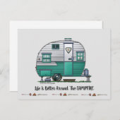 Mobile Scout Camper Briefkaart (Voorkant / Achterkant)