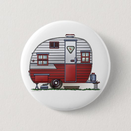Mobile Scout Camper Button (Voorkant)