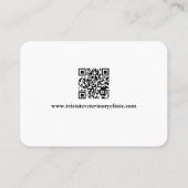 Mobile Veterinary Clinic Visitekaartje (Achterkant)