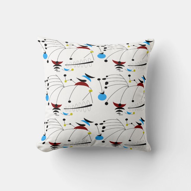 Mobiles Coussins inspirés par l'équipe atomique (Recto)