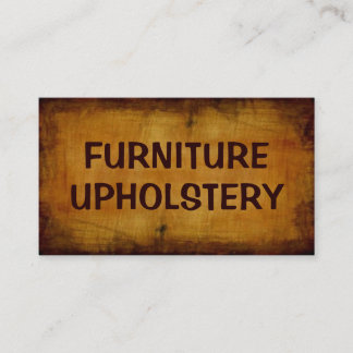 Mobilier Upholstery Antique Carte de visite