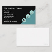 Mobilité Médicale Cartes de visite modernes (Devant / Derrière)