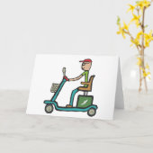 Mobiliteitsscooter Kaart (Gele Bloem)