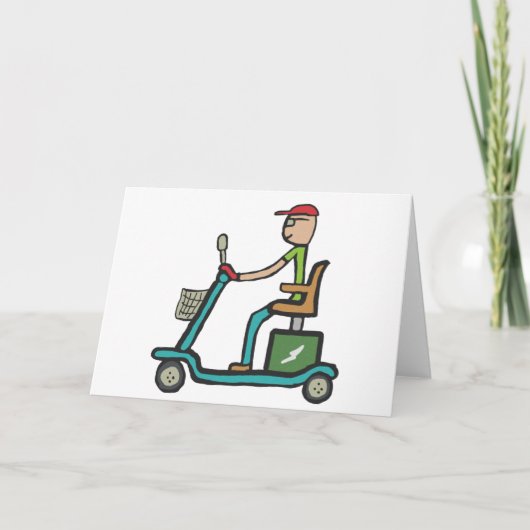 Mobiliteitsscooter Kaart (Voorkant)