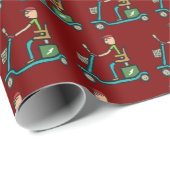 Mobility Scooter Cadeaupapier (Rol Hoek)