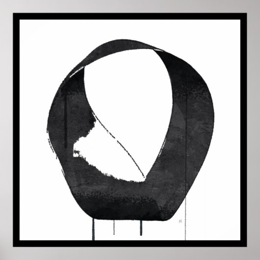 Mobius Strip Enso Poster (Voorkant)