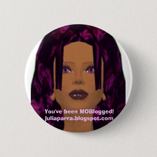 MOBloste door Julz Ronde Button 5,7 Cm (Voorkant)