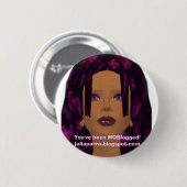 MOBloste door Julz Ronde Button 5,7 Cm (Voorkant /achterkant)