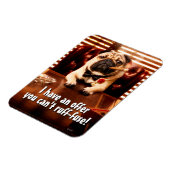 Mobster Dog Magneet (Linkerzijde)