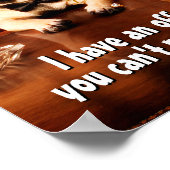 Mobster Dog Poster (Hoek)