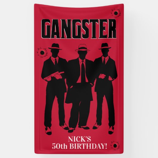 Mobster Thleed, Gangster Party Spandoek (Verticaal)