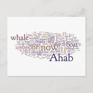 Moby Dick derniers chapitres carte postale