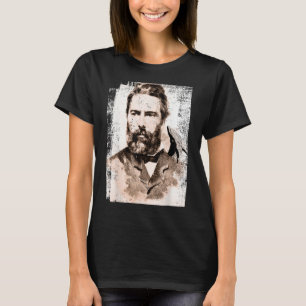 Moby Dick, Herman Melville walvis T-shirt