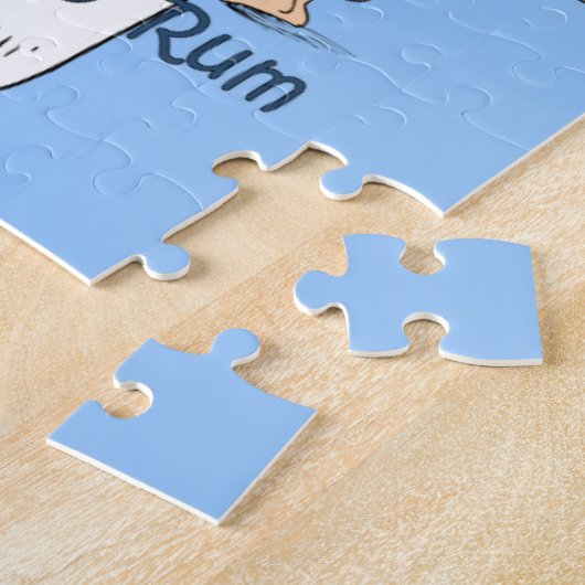 Moby-Dick ~ Keg O'Rum ~ Herman Melville Legpuzzel (Zijkant)