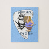 Moby-Dick ~ Keg O'Rum ~ Herman Melville Legpuzzel (Verticaal)