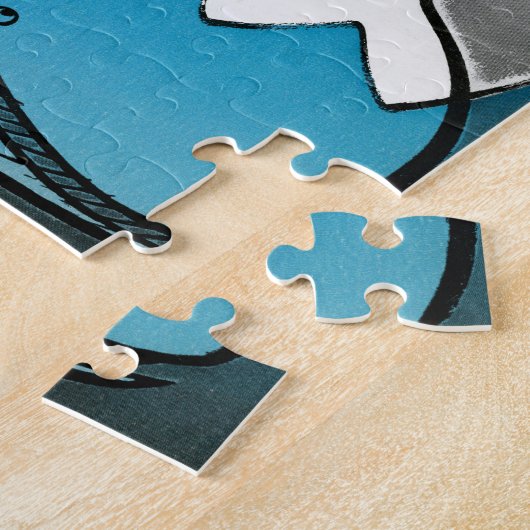 Moby Dick Legpuzzel (Zijkant)